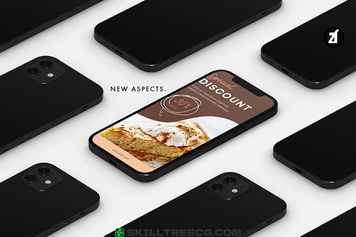 图片[3]-Smartphone device mockup and scene generator（282719）-技能树